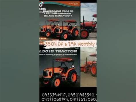 kubota tractor installment credit